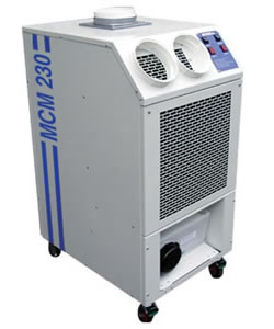 Broughtons MCM230 - Industrial portable air conditioner - 6.7kW - Click for larger picture