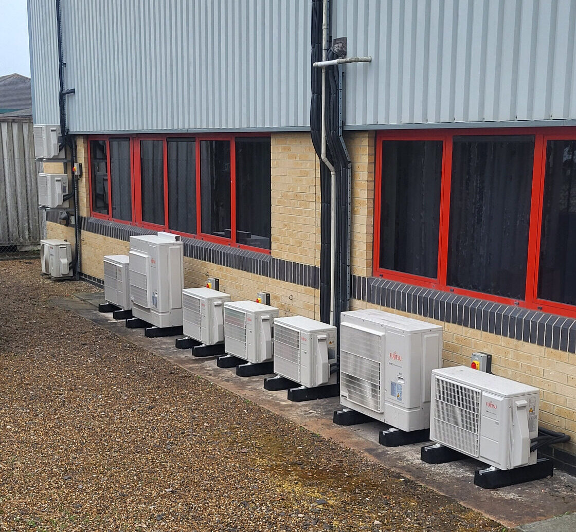 Replacing commercial air conditioning units in Crawley